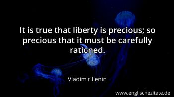 Englisches Zitat von Vladimir Lenin als Bild