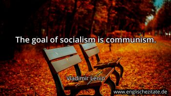 Englisches Zitat von Vladimir Lenin als Bild
