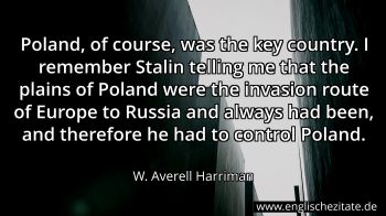 Englisches Zitat von W. Averell Harriman als Bild