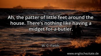 Englisches Zitat von W. C. Fields als Bild