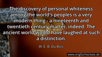 Englisches Zitat von W. E. B. Du Bois als Bild