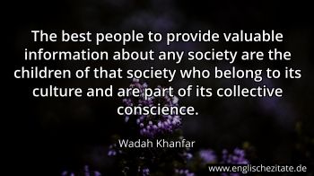 Englisches Zitat von Wadah Khanfar als Bild