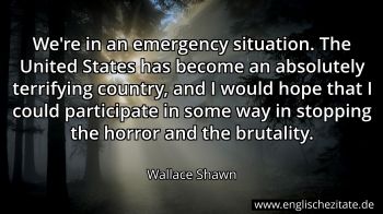 Englisches Zitat von Wallace Shawn als Bild