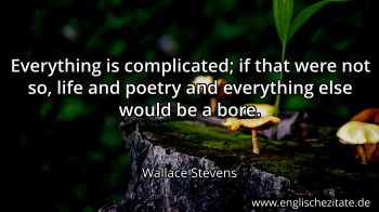 Englisches Zitat von Wallace Stevens als Bild