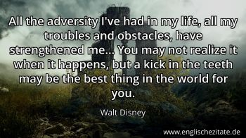 Englisches Zitat von Walt Disney als Bild