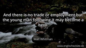 Englisches Zitat von Walt Whitman als Bild
