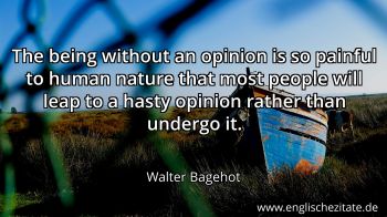 Englisches Zitat von Walter Bagehot als Bild