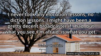 Englisches Zitat von Walter Cronkite als Bild