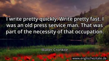 Englisches Zitat von Walter Cronkite als Bild