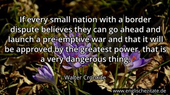 Englisches Zitat von Walter Cronkite als Bild