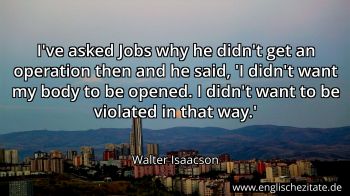 Englisches Zitat von Walter Isaacson als Bild
