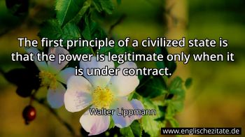 Englisches Zitat von Walter Lippmann als Bild