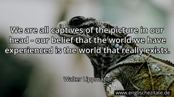 Englisches Zitat von Walter Lippmann als Bild