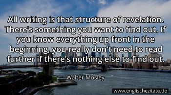 Englisches Zitat von Walter Mosley als Bild