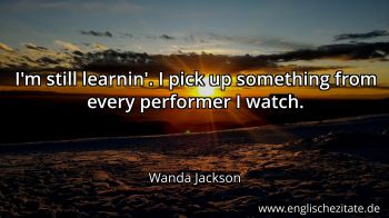 Englisches Zitat von Wanda Jackson als Bild