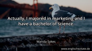 Englisches Zitat von Wanda Sykes als Bild