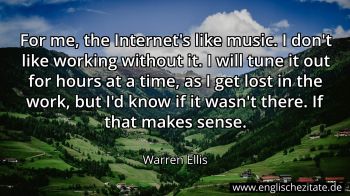 Englisches Zitat von Warren Ellis als Bild