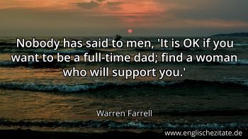 Englisches Zitat von Warren Farrell als Bild