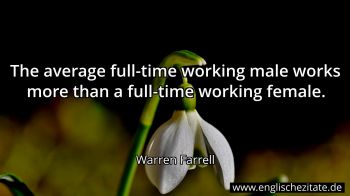 Englisches Zitat von Warren Farrell als Bild