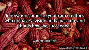 Englisches Zitat von Warren Littlefield als Bild