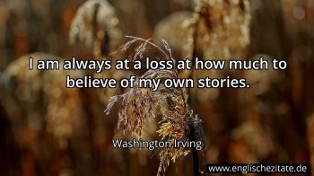 Englisches Zitat von Washington Irving als Bild