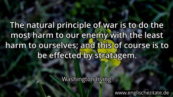 Englisches Zitat von Washington Irving als Bild
