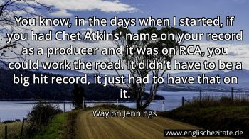 Englisches Zitat von Waylon Jennings als Bild