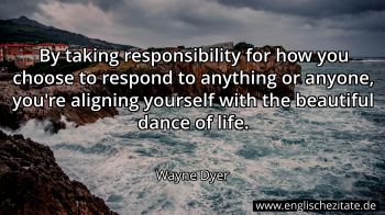 Englisches Zitat von Wayne Dyer als Bild