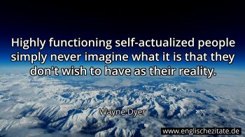 Englisches Zitat von Wayne Dyer als Bild