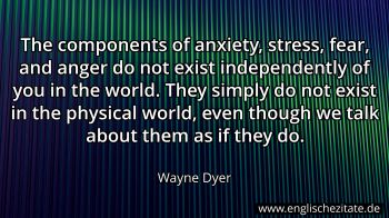 Englisches Zitat von Wayne Dyer als Bild