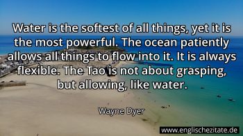 Englisches Zitat von Wayne Dyer als Bild