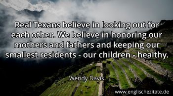 Englisches Zitat von Wendy Davis als Bild