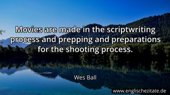 Englisches Zitat von Wes Ball als Bild