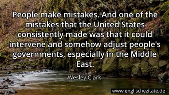 Englisches Zitat von Wesley Clark als Bild