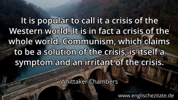 Englisches Zitat von Whittaker Chambers als Bild