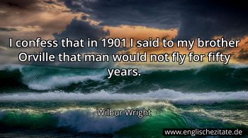Englisches Zitat von Wilbur Wright als Bild