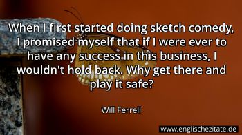 Englisches Zitat von Will Ferrell als Bild