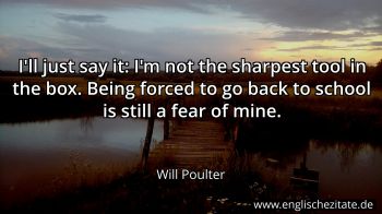 Englisches Zitat von Will Poulter als Bild
