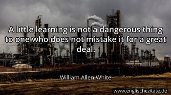 Englisches Zitat von William Allen White als Bild