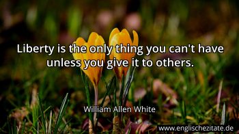 Englisches Zitat von William Allen White als Bild