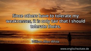 Englisches Zitat von William Allen White als Bild