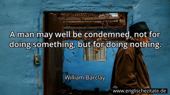 Englisches Zitat von William Barclay als Bild