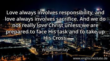 Englisches Zitat von William Barclay als Bild