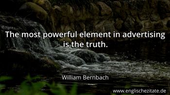 Englisches Zitat von William Bernbach als Bild