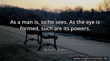 Englisches Zitat von William Blake als Bild