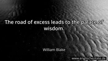 Englisches Zitat von William Blake als Bild