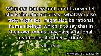 Englisches Zitat von William Blum als Bild