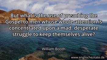 Englisches Zitat von William Booth als Bild