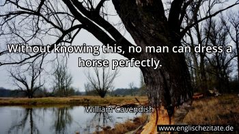 Englisches Zitat von William Cavendish als Bild