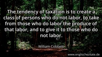Englisches Zitat von William Cobbett als Bild